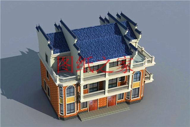 6款農(nóng)村三層別墅設(shè)計圖，實用性強，居住舒適