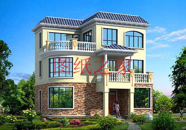 6款農(nóng)村三層別墅設(shè)計圖，實用性強，居住舒適