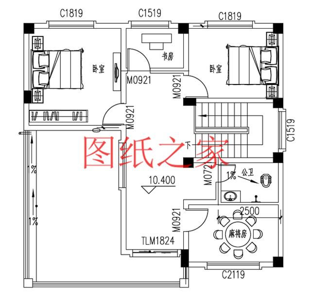 非常豪華大氣的農(nóng)村四層別墅設(shè)計(jì)圖，建成之后肯定人人羨慕