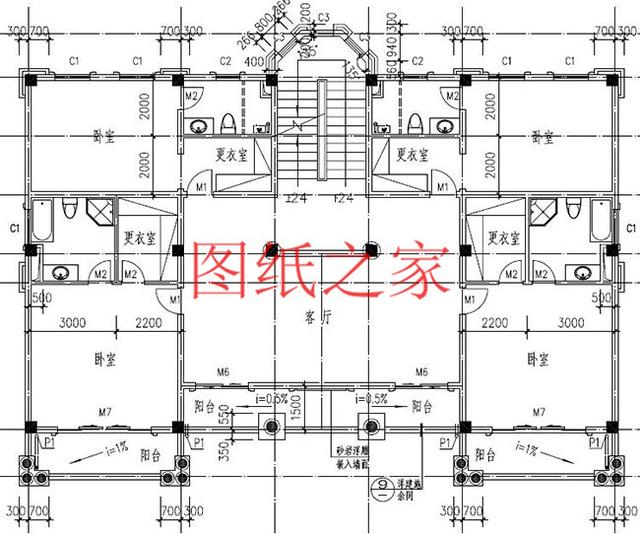 非常豪華大氣的農(nóng)村四層別墅設(shè)計(jì)圖，建成之后肯定人人羨慕