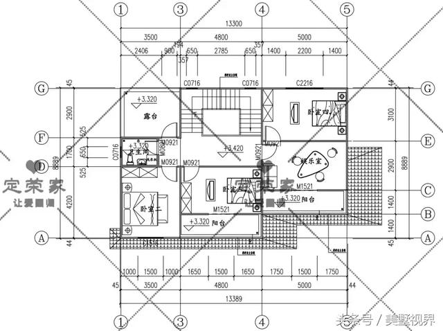 2款農(nóng)村別墅設(shè)計圖，造價不高，一般家庭都可以建