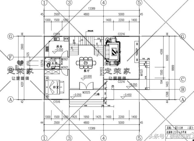 2款農(nóng)村別墅設(shè)計圖，造價不高，一般家庭都可以建