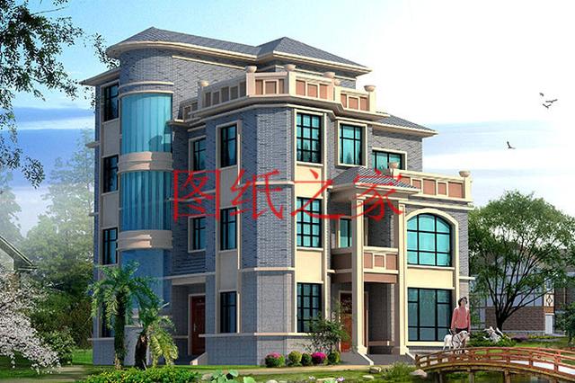 五款農(nóng)村四層別墅設(shè)計(jì)圖，哪一款是你的最愛呢？