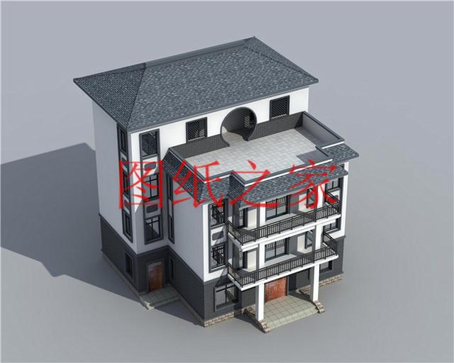 五款農(nóng)村四層別墅設(shè)計(jì)圖，哪一款是你的最愛呢？