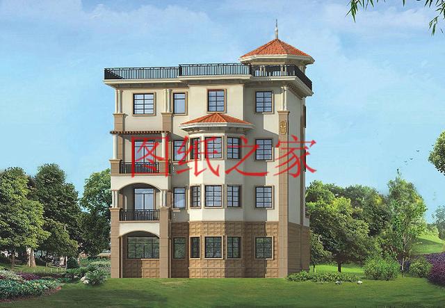 五款農(nóng)村四層別墅設(shè)計(jì)圖，哪一款是你的最愛呢？
