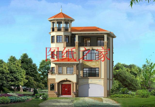 五款農(nóng)村四層別墅設(shè)計(jì)圖，哪一款是你的最愛呢？