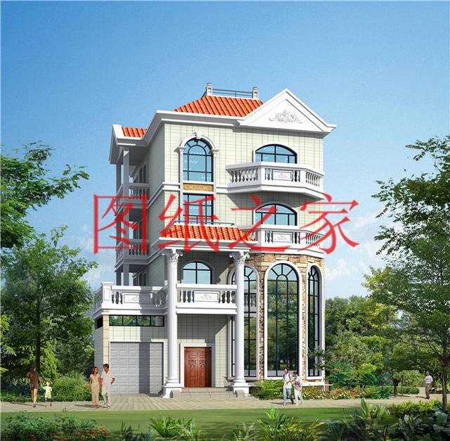 五款農(nóng)村四層別墅設(shè)計(jì)圖，哪一款是你的最愛呢？