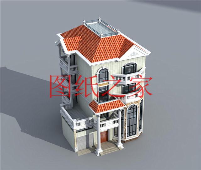 五款農(nóng)村四層別墅設(shè)計(jì)圖，哪一款是你的最愛呢？