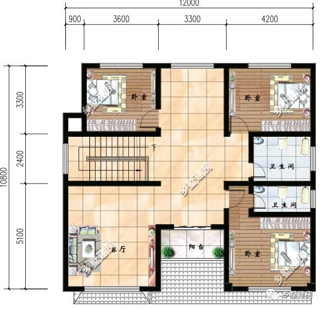 曬奢侈品不如曬別墅，這兩款別墅設(shè)計(jì)圖造價(jià)只要30萬(wàn)，經(jīng)典大氣又實(shí)用