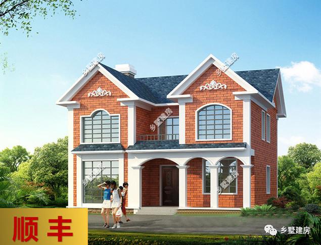 曬奢侈品不如曬別墅，這兩款別墅設(shè)計(jì)圖造價(jià)只要30萬(wàn)，經(jīng)典大氣又實(shí)用