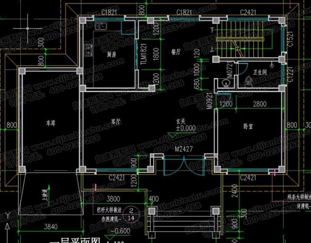 5款十分受歡迎的三層農(nóng)村自建房（全套）施工效果圖，占地面積約130㎡