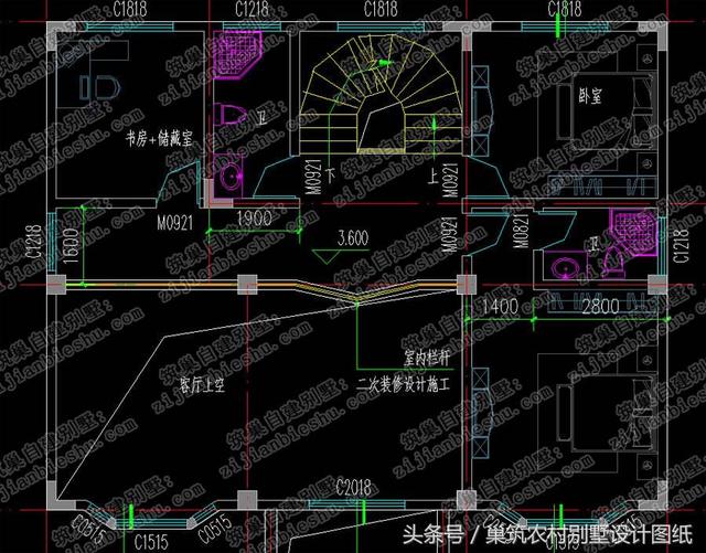5款十分受歡迎的三層農(nóng)村自建房（全套）施工效果圖，占地面積約130㎡