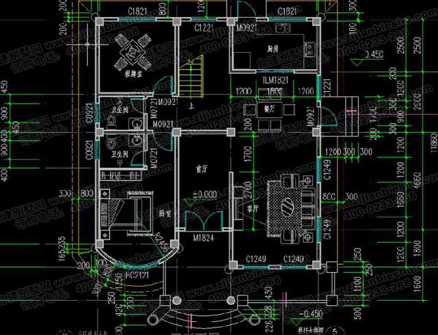 5款十分受歡迎的三層農(nóng)村自建房（全套）施工效果圖，占地面積約130㎡