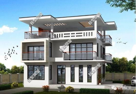 分享10套農(nóng)村建房戶型設計圖，現(xiàn)代感十足，你最喜歡哪套？