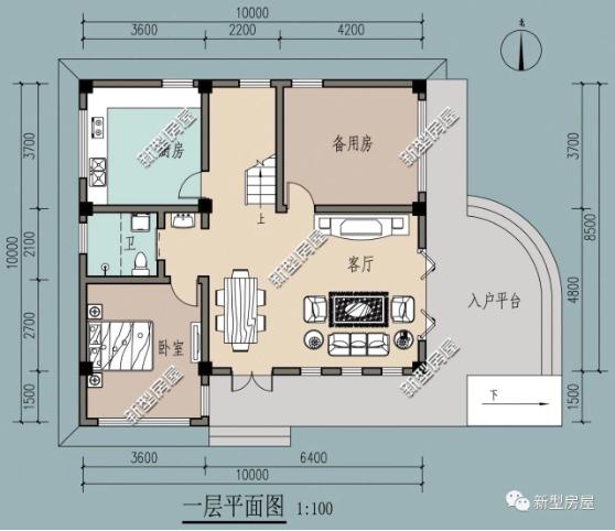 分享10套農(nóng)村建房戶型設計圖，現(xiàn)代感十足，你最喜歡哪套？