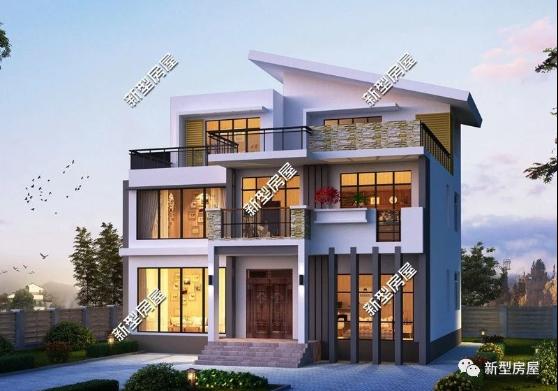 分享10套農(nóng)村建房戶型設計圖，現(xiàn)代感十足，你最喜歡哪套？