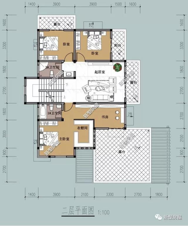 分享10套農(nóng)村建房戶型設計圖，現(xiàn)代感十足，你最喜歡哪套？