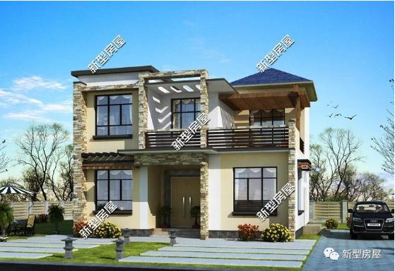 分享10套農(nóng)村建房戶型設計圖，現(xiàn)代感十足，你最喜歡哪套？