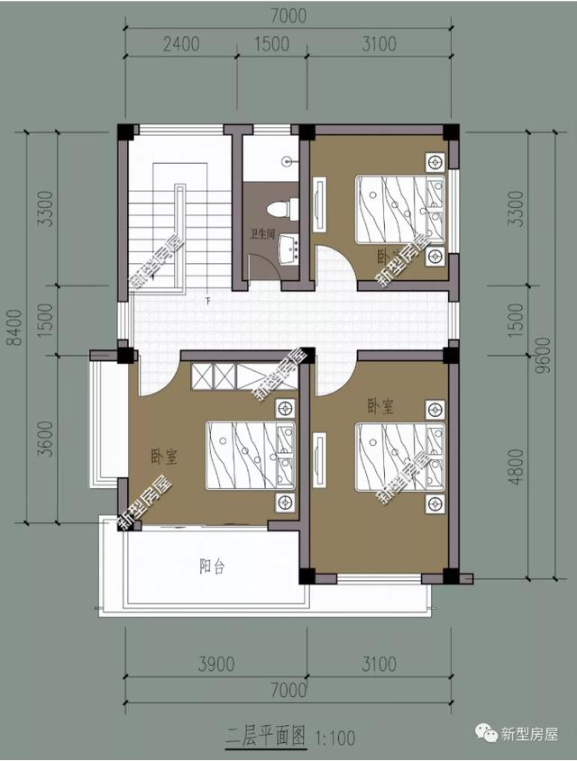 分享10套農(nóng)村建房戶型設計圖，現(xiàn)代感十足，你最喜歡哪套？