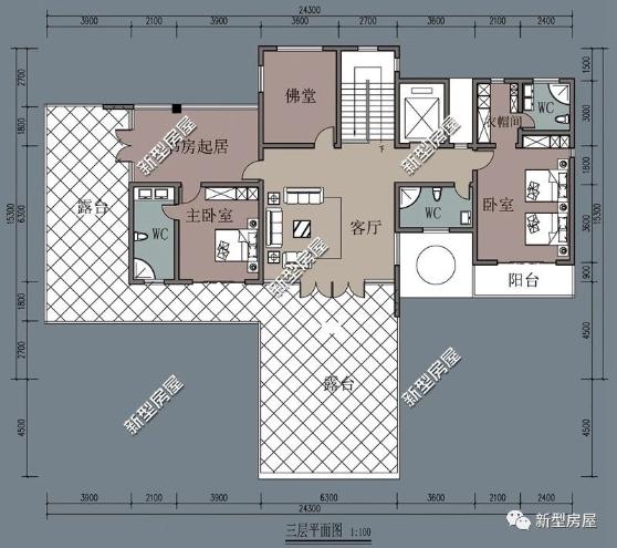 分享10套農(nóng)村建房戶型設計圖，現(xiàn)代感十足，你最喜歡哪套？