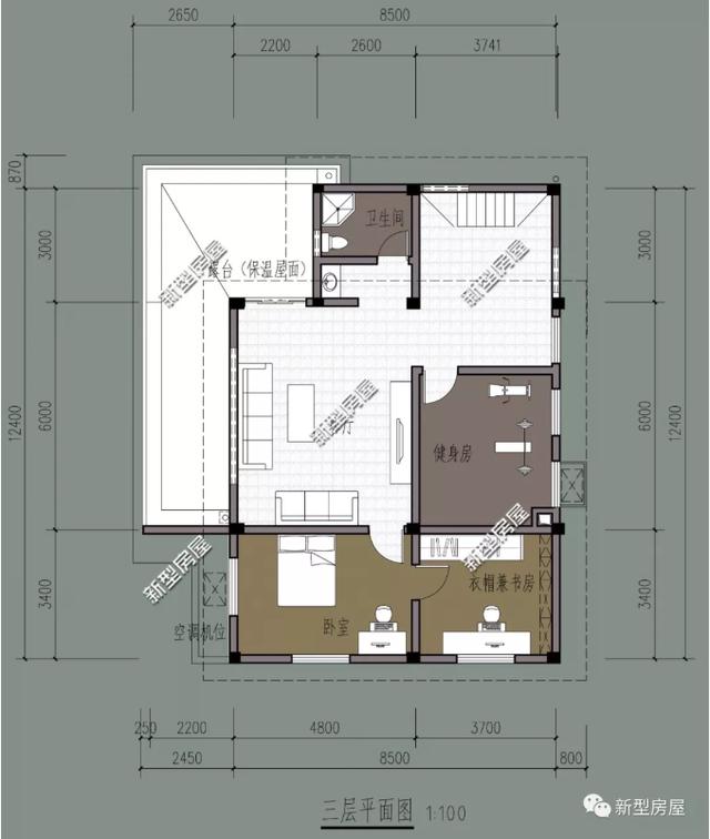 分享10套農(nóng)村建房戶型設計圖，現(xiàn)代感十足，你最喜歡哪套？
