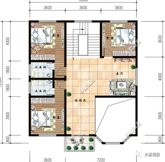 豪氣十足的農(nóng)村別墅設(shè)計圖，有錢、有地，就是這么任性！