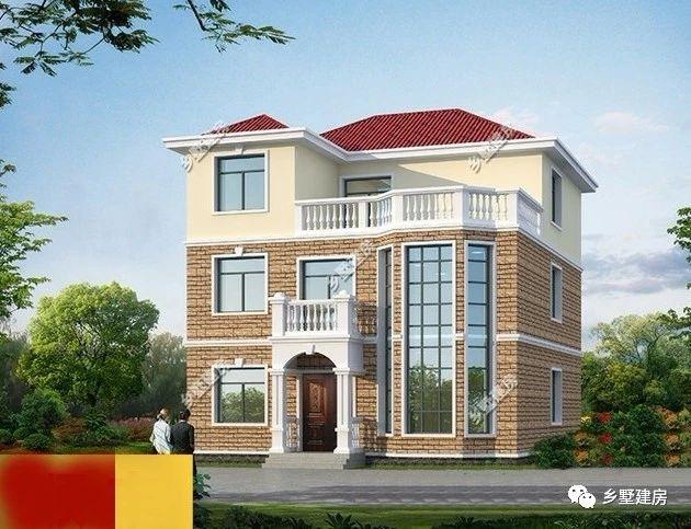 豪氣十足的農(nóng)村別墅設(shè)計圖，有錢、有地，就是這么任性！
