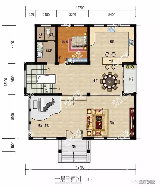 推薦兩款外觀靚，布局好的，帶地下室的農(nóng)村自建房設(shè)計(jì)圖，戶型非常好