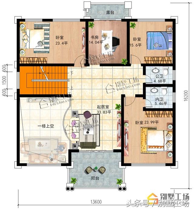 新農(nóng)村三層簡(jiǎn)歐式別墅設(shè)計(jì)圖，很適合農(nóng)村家庭建造