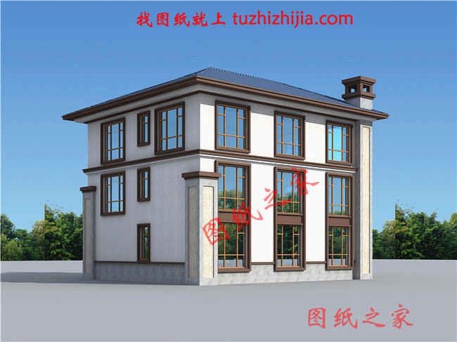 三層30萬別墅圖片大全，漂亮實用造價低，大家都喜歡