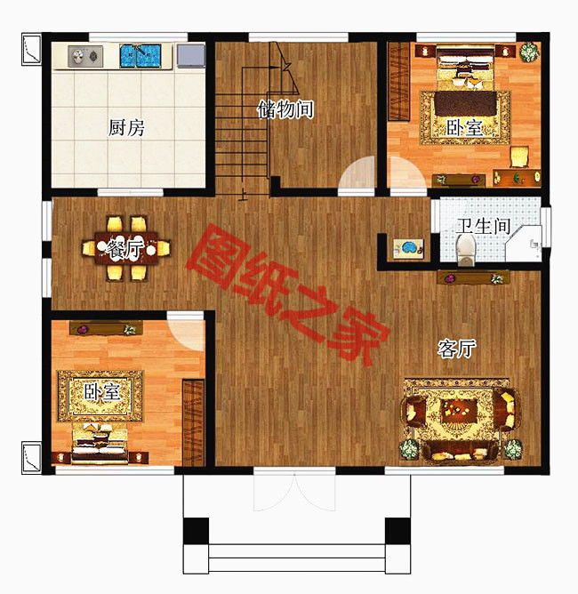 三層30萬別墅圖片大全，漂亮實用造價低，大家都喜歡