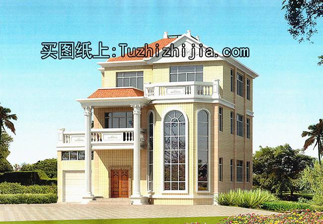 三層30萬別墅圖片大全，漂亮實用造價低，大家都喜歡