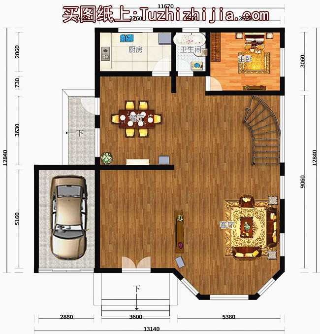 三層30萬別墅圖片大全，漂亮實用造價低，大家都喜歡