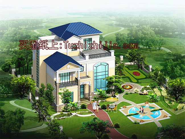 三層30萬別墅圖片大全，漂亮實用造價低，大家都喜歡