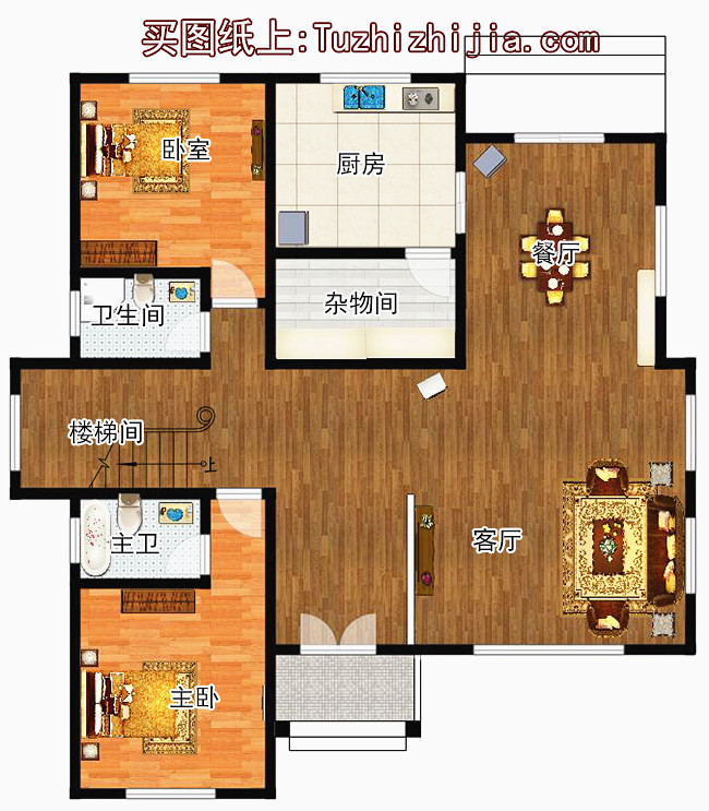 三層30萬別墅圖片大全，漂亮實用造價低，大家都喜歡