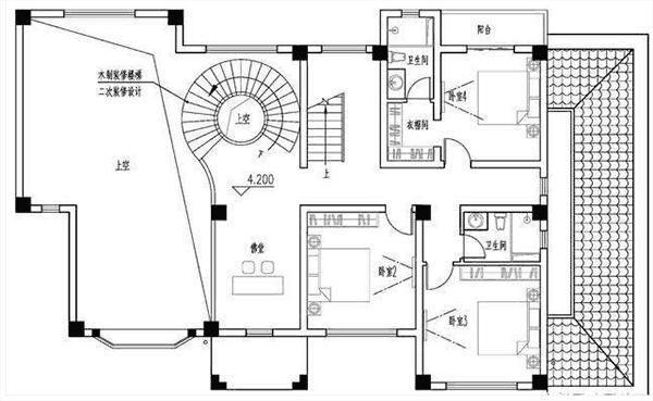 讓人一見難忘的四層平屋頂別墅設(shè)計(jì)圖，實(shí)在是令人驚艷