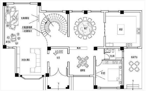 讓人一見難忘的四層平屋頂別墅設(shè)計(jì)圖，實(shí)在是令人驚艷