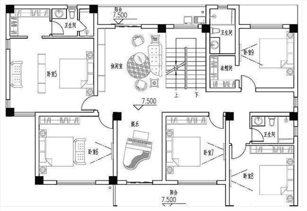 讓人一見難忘的四層平屋頂別墅設(shè)計(jì)圖，實(shí)在是令人驚艷