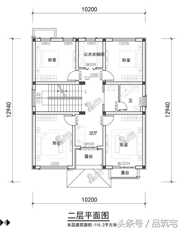 三層簡(jiǎn)歐別墅設(shè)計(jì)圖，舒適合理，適合小宅基地的家庭建造