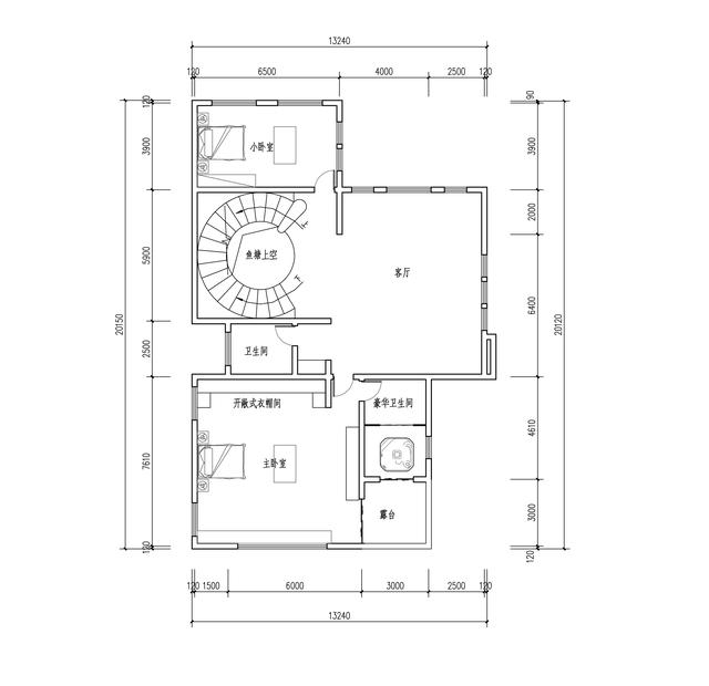 十分豪華自建房設(shè)計(jì)圖，外觀精致，內(nèi)部更是豪華