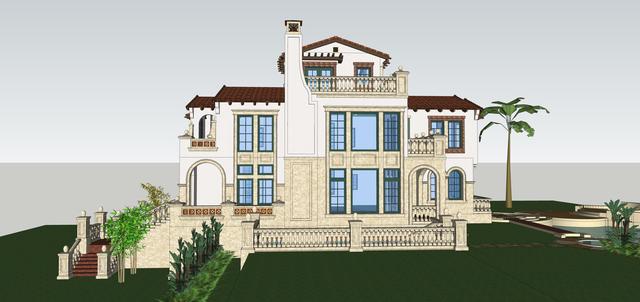 十分豪華自建房設(shè)計(jì)圖，外觀精致，內(nèi)部更是豪華