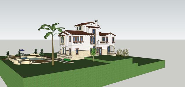 十分豪華自建房設(shè)計(jì)圖，外觀精致，內(nèi)部更是豪華