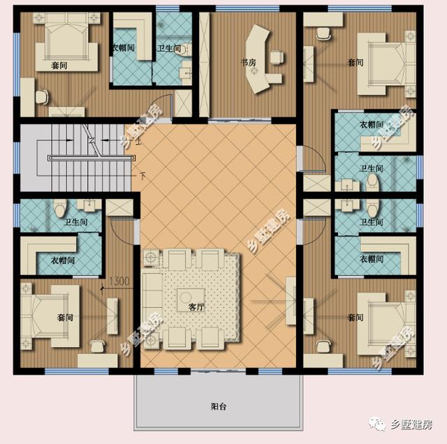 農(nóng)村發(fā)展快，建農(nóng)村別墅已然成為潮流，推薦這款別墅設(shè)計圖給你