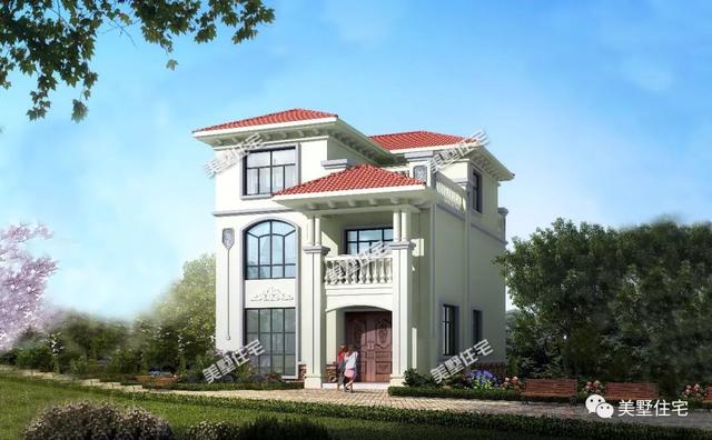 這款小面積別墅設(shè)計圖，外觀美造價低，深受大家喜歡
