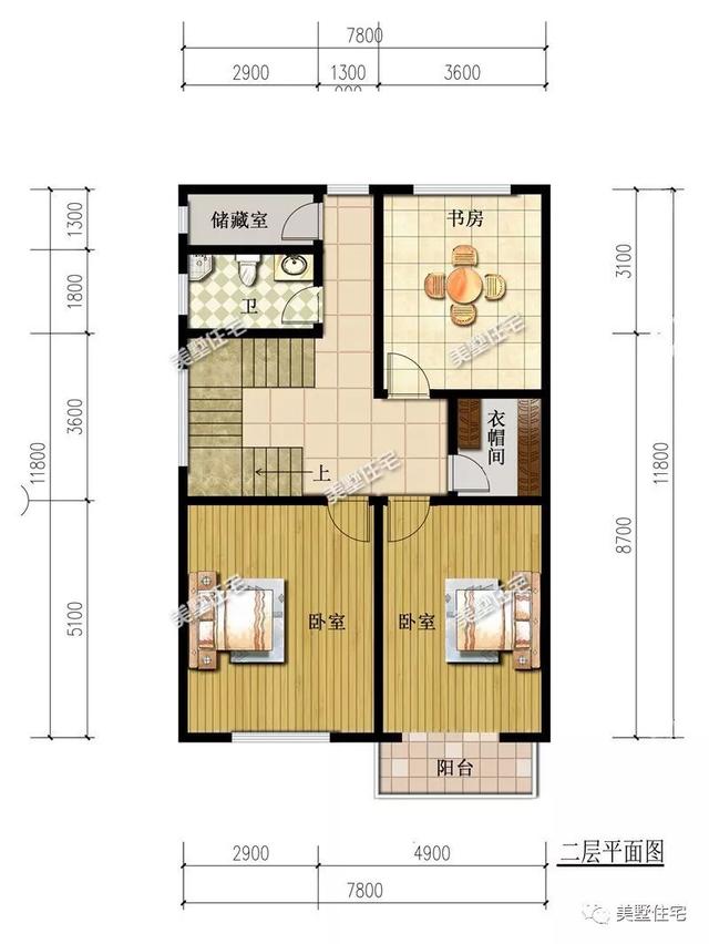 這款小面積別墅設(shè)計圖，外觀美造價低，深受大家喜歡