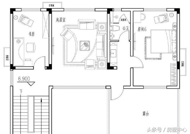 三層中式園林風(fēng)格別墅設(shè)計圖，涼亭池塘應(yīng)有盡有，一家人其樂融融
