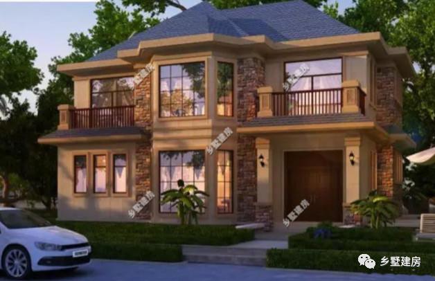 這套時尚大氣的現(xiàn)代別墅令人眼前一亮，磚混結(jié)構(gòu)，是你理想中的別墅嗎？