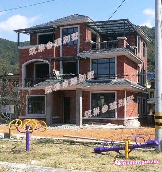 農(nóng)村三層自建房全套設(shè)計(jì)圖，占地110平米，美觀又省心