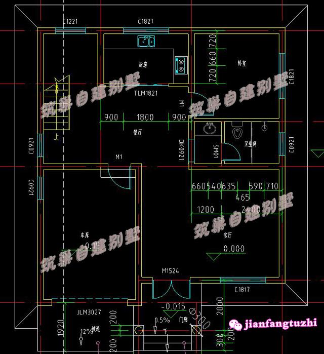 農(nóng)村三層自建房全套設(shè)計(jì)圖，占地110平米，美觀又省心