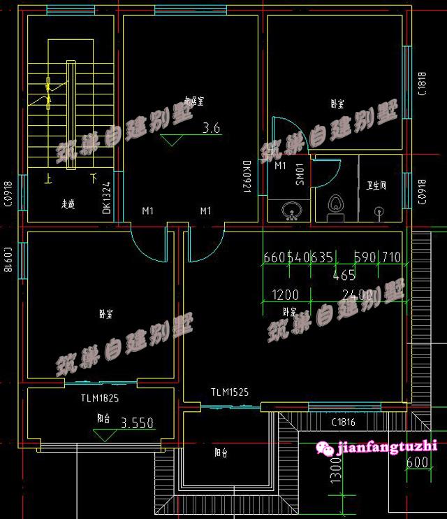 農(nóng)村三層自建房全套設(shè)計(jì)圖，占地110平米，美觀又省心